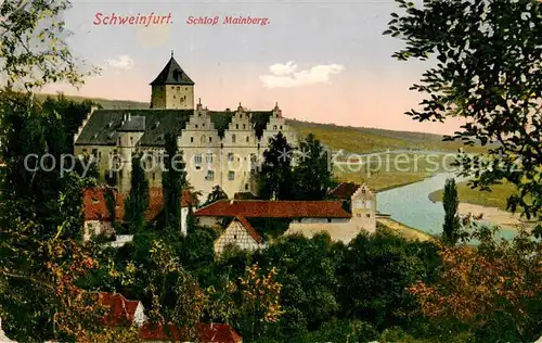 AK / Ansichtskarte  Schweinfurt Schloss Mainberg Schweinfurt