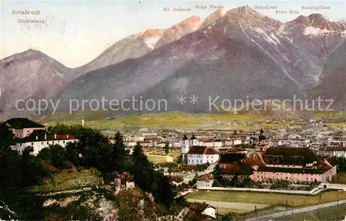 AK / Ansichtskarte 73806428 Innsbruck_Tirol_AT Panorama 