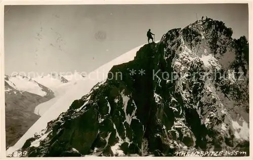 AK / Ansichtskarte  Kreuzspitze_3455m_Tirol_AT Gipfelblick 