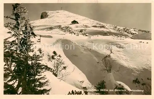 AK / Ansichtskarte  Untersberg Zeppezauerhaus am Gelereck Untersberg