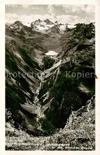 AK / Ansichtskarte 73806452 Vermunttal_Vorarlberg_AT Stausee mit Litznergruppe 