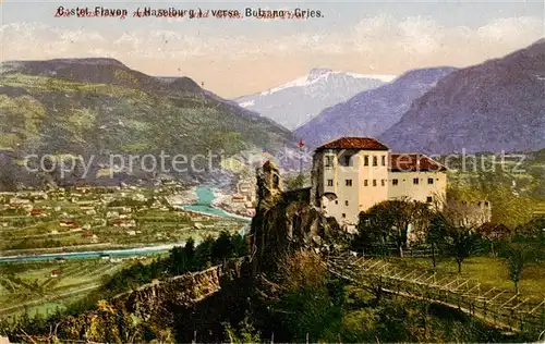 AK / Ansichtskarte  Haselburg_Bozen_Bolzano_Suedtirol_IT Panorama 