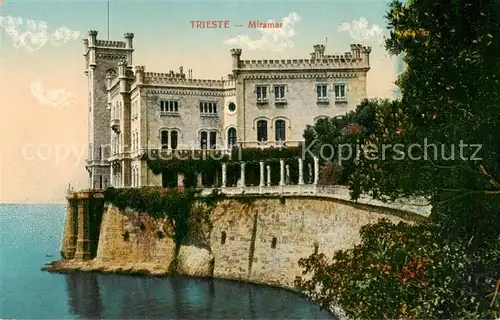 AK / Ansichtskarte  Trieste_Triest_IT Schloss Miramar 