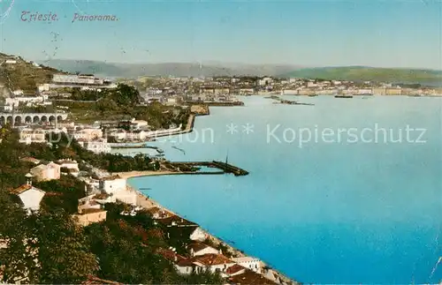AK / Ansichtskarte 73806468 Trieste_Triest_IT Panorama Kuestenort 