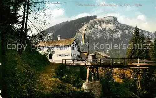 AK / Ansichtskarte  Walserschanze_Oberstdorf Panorama 