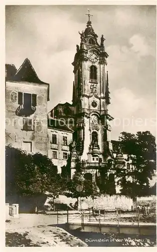 AK / Ansichtskarte  Duernstein_Wachau Kirche Duernstein_Wachau