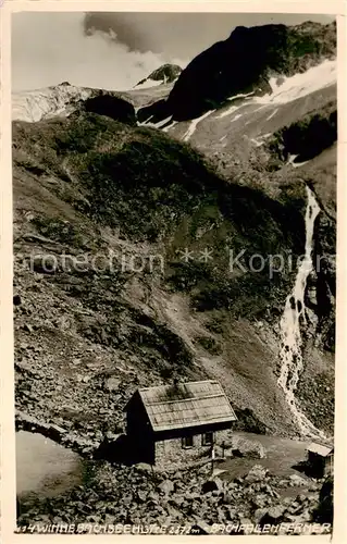 AK / Ansichtskarte  Winnebachseehuette_2372m_Bachfallenfermer_Tirol_AT Bachfallenferner 