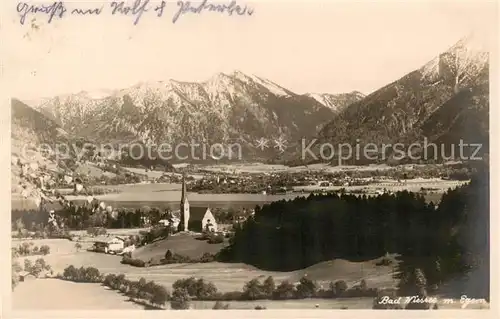 AK / Ansichtskarte  Bad_Wiessee_Tegernsee Panorama Bad_Wiessee_Tegernsee