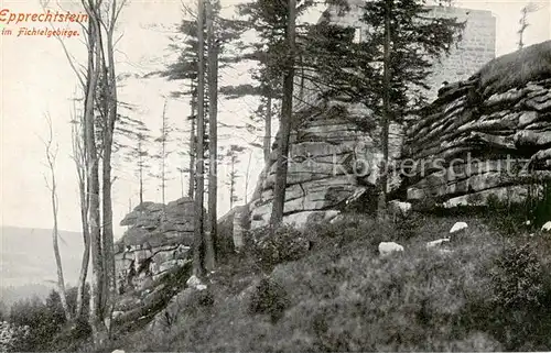 AK / Ansichtskarte  Epprechtstein_Waldstein_Fichtelgebirge Forsthaus Waldstein 