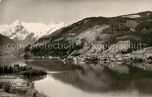 AK / Ansichtskarte  Zell_See_AT mit Kitzsteinhorn 