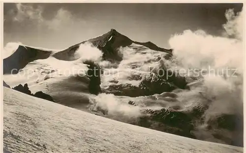 AK / Ansichtskarte  Grossvenediger_3660m_Hohe_Tauern_AT mit Kleinvenediger und Venedigerscharte von Norden 