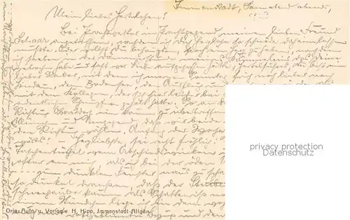 AK / Ansichtskarte  Immenstadt_Allgaeu Panorama Immenstadt_Allgaeu