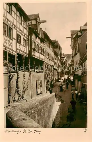 AK / Ansichtskarte  Meersburg_Bodensee Die Steig Meersburg Bodensee