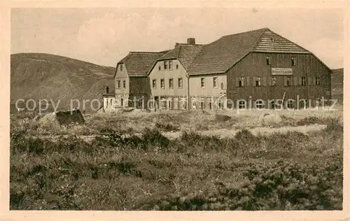 AK / Ansichtskarte  Riesengebirge_Schlesischer_Teil Die Riesenbaude Serie Deutsche Heimatbilder Riesengebirge Kupfertiefdruck 