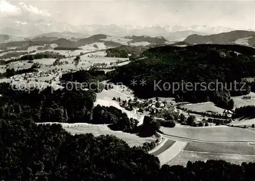 AK / Ansichtskarte Magdenau_Botsberg_Flawil_SG Fliegeraufnahme Wolfertswil Alpstein Churfirsten 