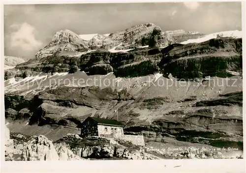 AK / Ansichtskarte Cabane_Susanfe Tour Salliere Cabane Susanfe