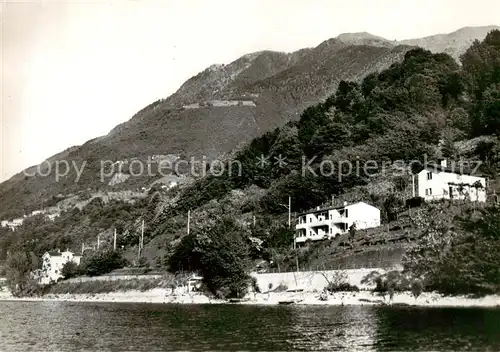 AK / Ansichtskarte Vira_Gambarogno Lago Maggiore Casa di Vacanze Miralago Vira Gambarogno