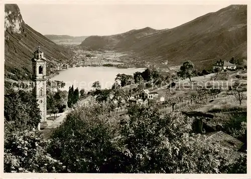 AK / Ansichtskarte Rovio_TI Pension Mte. Generoso 