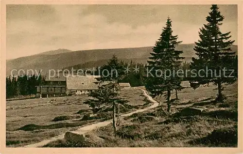 AK / Ansichtskarte  Riesengebirge_Boehmischer_Teil Panorama 