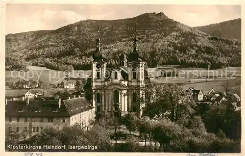 AK / Ansichtskarte 73806794 Haindorf_Isergebirge_Hejnice_CZ Klosterkirche 