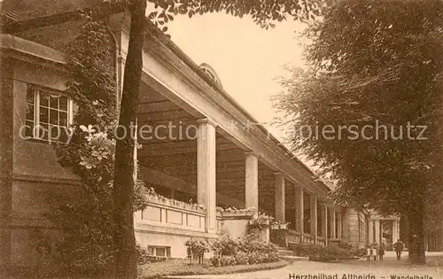 AK / Ansichtskarte  Bad_Altheide_Polanica-Zdrój Wandelhalle 