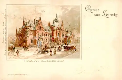 AK / Ansichtskarte 73806840 Leipzig Deutsches Buchhaendlerhaus Leipzig