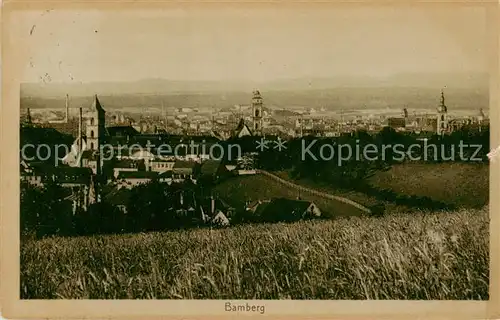 AK / Ansichtskarte  Bamberg Panorama Bamberg