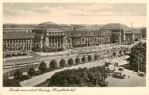 AK / Ansichtskarte 73806872 Leipzig Hauptbahnhof Leipzig