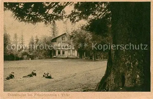 AK / Ansichtskarte  Friedrichroda Tanzbuche Friedrichroda