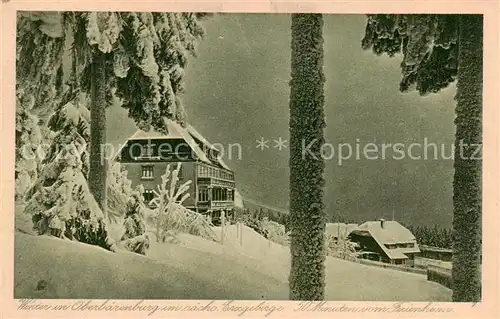 AK / Ansichtskarte  Oberbaerenburg_Baerenburg Ferienheim Schmiedeberg Freital Oberbaerenburg Baerenburg