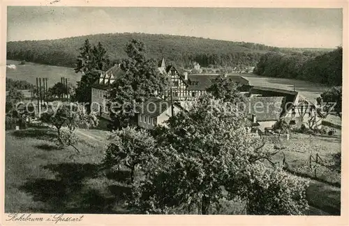 AK / Ansichtskarte  Rohrbrunn Gasthaus zum Hochspessart Rohrbrunn