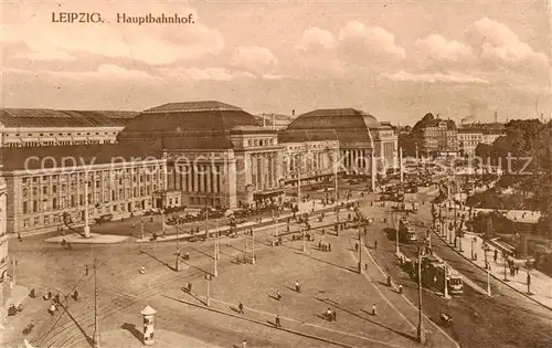 AK / Ansichtskarte 73806906 Leipzig Hauptbahnhof Leipzig