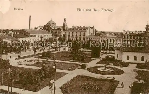 AK / Ansichtskarte  Braila Platz des hl Erzengel Braila