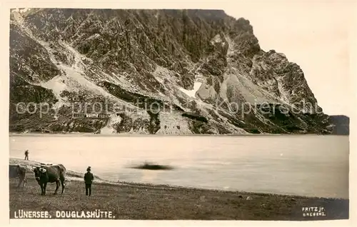 AK / Ansichtskarte  Luenersee_1969m_Vorarlberg_AT Douglashuette 