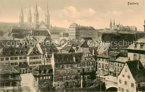 AK / Ansichtskarte  Bamberg Stadtblick Bamberg