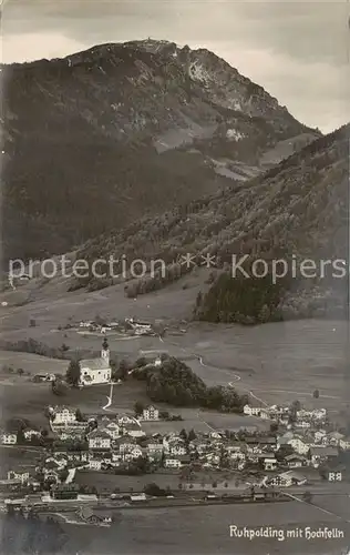 AK / Ansichtskarte  Ruhpolding mit Hochfelln Ruhpolding