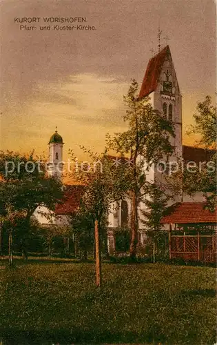 AK / Ansichtskarte 73806997 Bad_Woerishofen Pfarr und Kloster Kirche Bad_Woerishofen