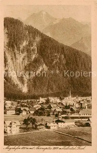 AK / Ansichtskarte  Mayrhofen_Zillertal_AT Ahornspitze mit Zillertal Panroama 