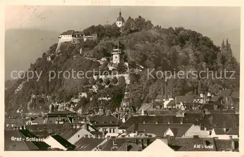 AK / Ansichtskarte  Graz__Steiermark_AT Schlossberg 