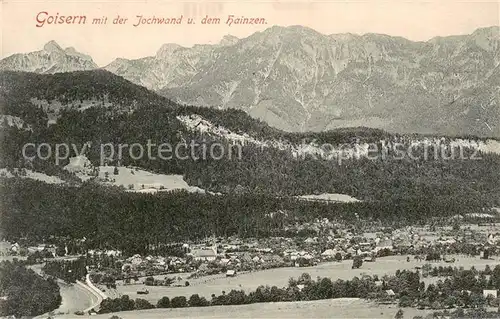 AK / Ansichtskarte  Goisern_Salzkammergut_Bad mit der Jochwand und dem Hainzen Goisern_Salzkammergut_Bad