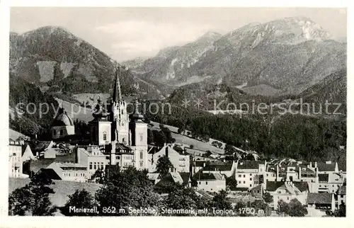 AK / Ansichtskarte 73807066 Mariazell__Steiermark_AT Panorama mit Tonion 