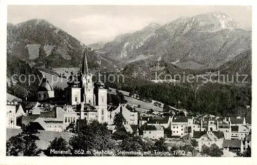 AK / Ansichtskarte  Mariazell__Steiermark_AT Panorama mit Tonion 