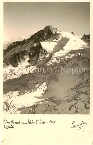 AK / Ansichtskarte  Zillertal_Tirol_AT Schoenbichler Horn 