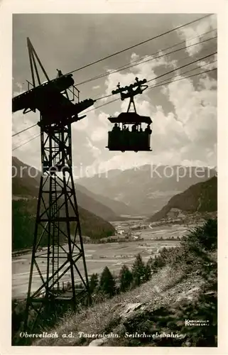 AK / Ansichtskarte  Obervellach_Kaernten_AT Tauernbahn Seilschwebebahn 