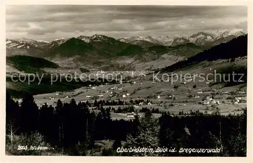 AK / Ansichtskarte  Oberbildstein_Vorarlberg_AT Bregenzerwald Panorama 