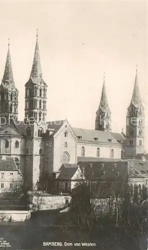 AK / Ansichtskarte  Bamberg Dom Bamberg