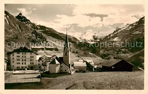 AK / Ansichtskarte  Obergurgl_Soelden_oetztal_Tirol Kirchdorf Panorama 