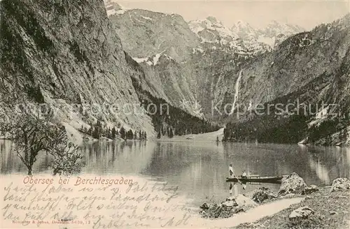 AK / Ansichtskarte  Berchtesgaden Obersee Berchtesgaden