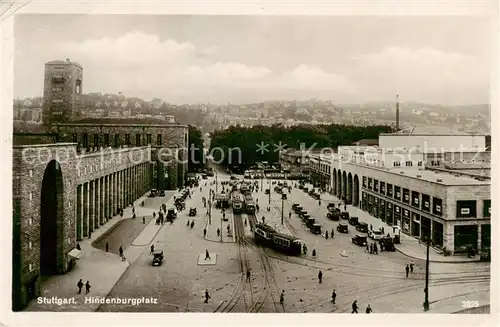 AK / Ansichtskarte  Stuttgart Hindenburgplatz Stuttgart