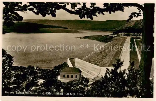 AK / Ansichtskarte  Rursee_Schwammenauel_Heimbach Panorama 